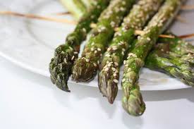 garlic feta asparagus