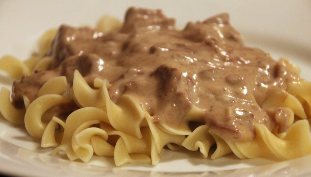 beef stroganoff