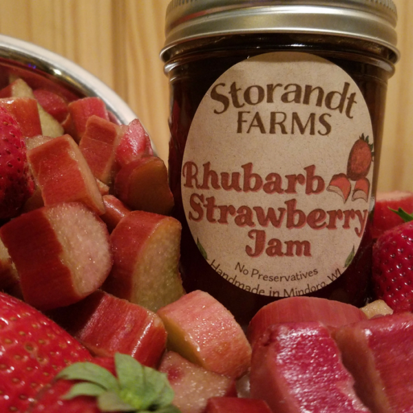 Rhubarb Strawberry Jam
